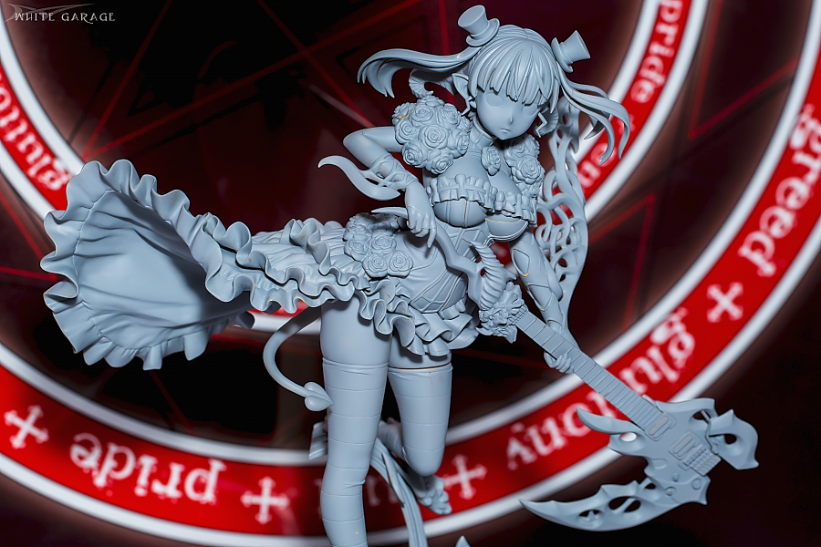 ホビージャパン 七つの大罪 魔王黙示録 アスタロト 憂鬱の像 メガホビexpo14 Autumn White Garage